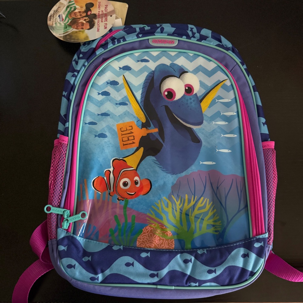 NWT American Tourister Disney Finding Dory Backpack - Picture 7 of 9